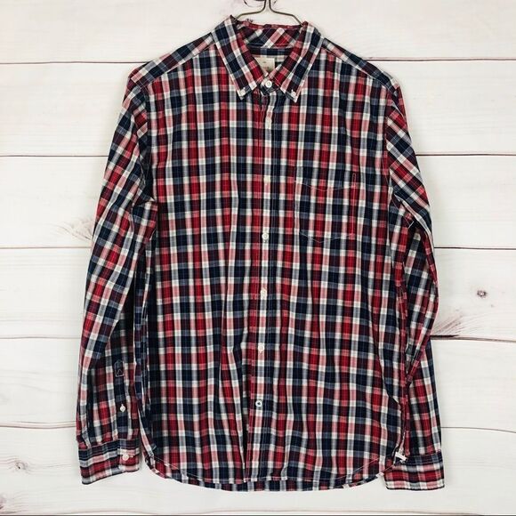 GAP Other - Gap men’s lived-in button down shirt size Large Preppy 90s